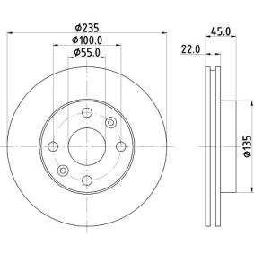 Bremsscheibe MDC1793 von MINTEX günstig für 38,35 € online kaufen