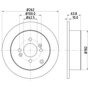 Bremsscheibe MDC1818 von MINTEX günstig für 44,18 € online kaufen