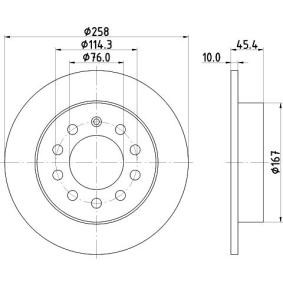 Bremsscheibe MDC1855 von MINTEX günstig für 34,02 € online kaufen