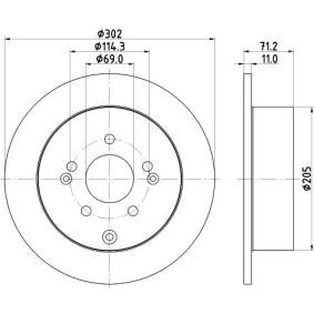 Bremsscheibe MDC2012 von MINTEX günstig für 51,35 € online kaufen