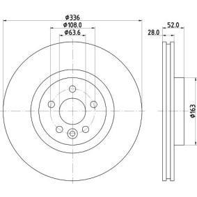 Bremsscheibe für VOLVO von MINTEX