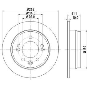 Bremsscheibe MDC2055 von MINTEX günstig für 39,07 € online kaufen