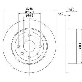 Bremsscheibe MDC2135 von MINTEX günstig für 49,70 € online kaufen