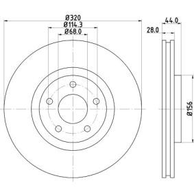 Bremsscheibe MDC2178 von MINTEX günstig für 69,77 € online kaufen