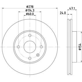 Bremsscheibe MDC2233 von MINTEX günstig für 55,01 € online kaufen