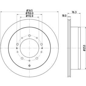 Bremsscheibe von MINTEX