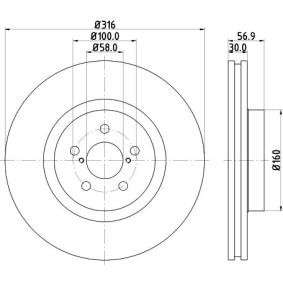 Bremsscheibe MDC2339 von MINTEX günstig für 63,35 € online kaufen
