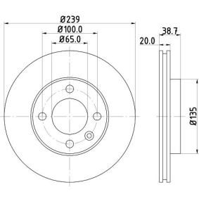 Bremsscheibe MDC365 von MINTEX günstig für 28,49 € online kaufen