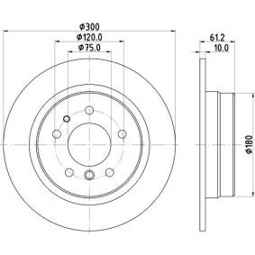 Bremsscheibe MDC483 von MINTEX günstig für 35,45 € online kaufen