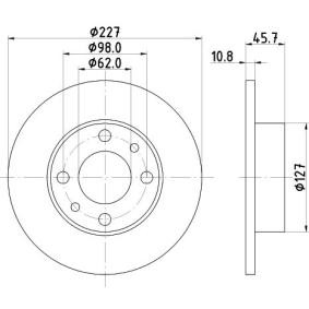 Bremsscheibe MDC6 von MINTEX günstig für 17,90 € online kaufen