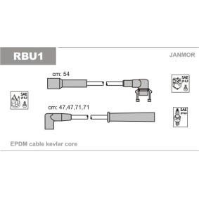 Zündleitungssatz RBU1 von JANMOR günstig für 22,30 € online kaufen