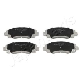 Compre Pastilhas de travão de JAPANPARTS online para Ridgeline (YK1) a preços moderados
