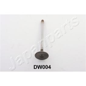 Einlaßventil des Herstellers JAPANPARTS - Originalware Artikelnummer: VV-DW004