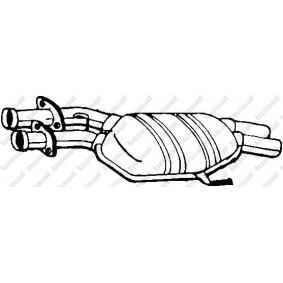 Mittelschalldämpfer 175-251 von BOSAL günstig für 182,54 € online kaufen