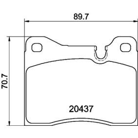 Bremsbeläge MDB1115 von MINTEX günstig für 22,38 € online kaufen