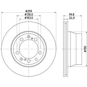 Bremsscheibe MDC1355 von MINTEX günstig für 172,68 € online kaufen