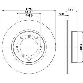 Bremsscheibe MDC1363 von MINTEX günstig für 58,28 € online kaufen