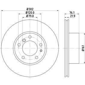Bremsscheibe MDC459 von MINTEX günstig für 50,99 € online kaufen