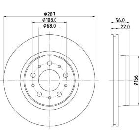 Bremsscheibe MDC735 von MINTEX günstig für 43,07 € online kaufen