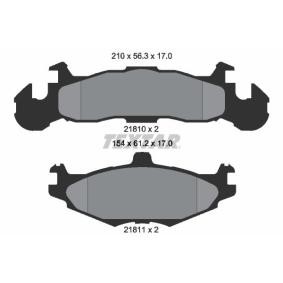 Acquista Kit pastiglie freni da TEXTAR 2181001 a buon mercato per soli 41,44 €