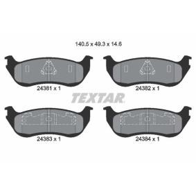 Bremsbeläge 2438101 von TEXTAR günstig für 26,37 € online kaufen