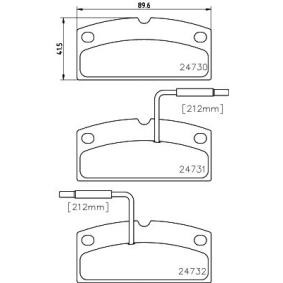 Achetez des Plaquettes de frein MINTEX MDB2993 à prix pour 29,51 €