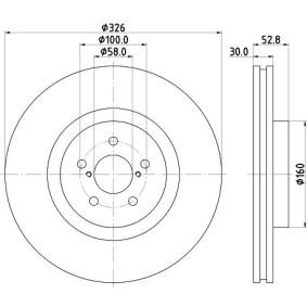 Bremsscheibe MDC1581 von MINTEX günstig für 161,95 € online kaufen