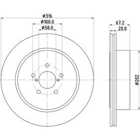 Bremsscheibe MDC1880 von MINTEX günstig für 71,41 € online kaufen