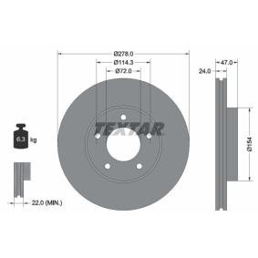 Bremsscheibe 92146503 von TEXTAR günstig für 66,51 € online kaufen