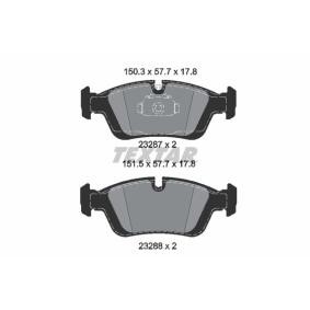 Bremsbeläge 2328781 von TEXTAR günstig für 49,30 € online kaufen