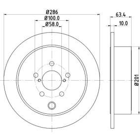 Bremsscheibe MDC2209 von MINTEX günstig für 38,75 € online kaufen