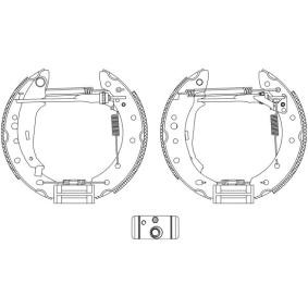 Bremsensatz, Trommelbremse 84061801 von TEXTAR günstig für 104,24 € online kaufen