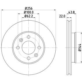 Bremsscheibe MDC2344 von MINTEX günstig für 40,68 € online kaufen