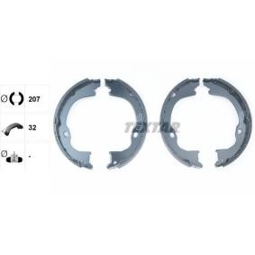 Bremsbackensatz, Feststellbremse 91073500 von TEXTAR günstig für 57,30 € online kaufen