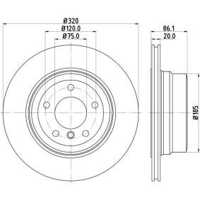 Bremsscheibe für BMW von MINTEX
