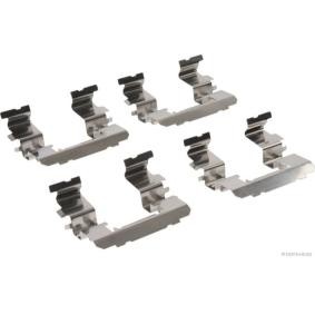 Zubehörsatz, Scheibenbremsbelag des Herstellers HERTH+BUSS JAKOPARTS - Originalware Artikelnummer: J3667007