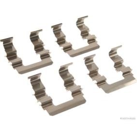 Zubehörsatz, Scheibenbremsbelag des Herstellers HERTH+BUSS JAKOPARTS - Originalware Artikelnummer: J3660312