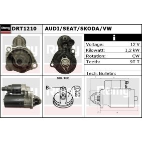 Anlasser DRT1210 von DELCO REMY günstig für 133,29 € online kaufen