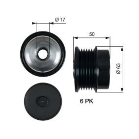 Generatorfreilauf OAP7186 von GATES günstig für 103,50 € online kaufen