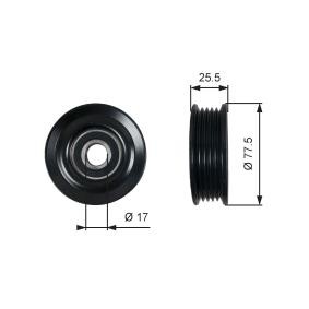 Köp Spännrulle, aggregatrem av GATES T38478 till det låga priset 1055,28 kr