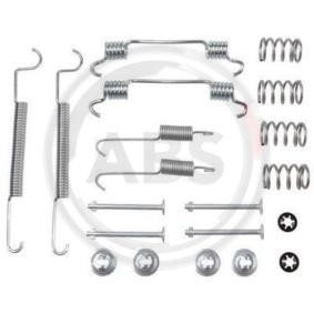 Comprar Juego de accesorios, zapatas de freno de A.B.S. 0873Q a bajo precio de 11,03 €