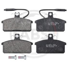 Compre Pastilhas de travão da A.B.S. 36146/1 a um preço baixo por 20,02 €