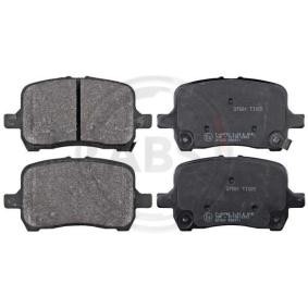 Acquista Kit pastiglie freni da A.B.S. 37581 a buon mercato per soli 29,24 €
