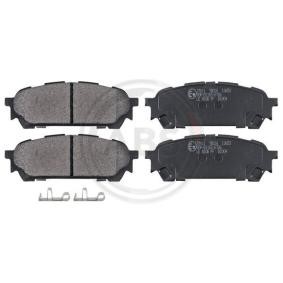 Compre Pastillas de freno de A.B.S. online para IMPREZA Ranchera familiar (GG) a precios moderados