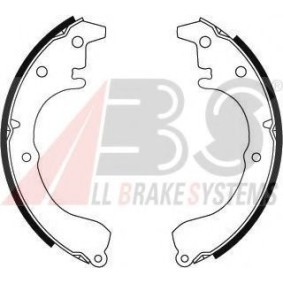 Bremsbacken des Herstellers A.B.S. - Originalware Artikelnummer: 8549