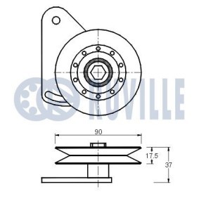 Radlagersatz 5445 von RUVILLE günstig für 45,04 € online kaufen