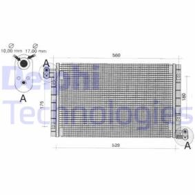 Achetez des Condenseur, climatisation DELPHI TSP0225262 à prix pour 112,26 €