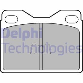 Achetez des Plaquettes de frein DELPHI LP145 à prix pour 22,22 €