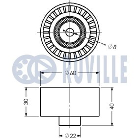 Radlagersatz 6822 von RUVILLE günstig für 17,76 € online kaufen