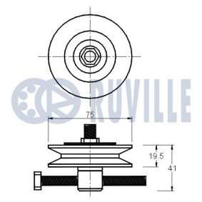 Radlagersatz 5434 von RUVILLE günstig für 25,72 € online kaufen